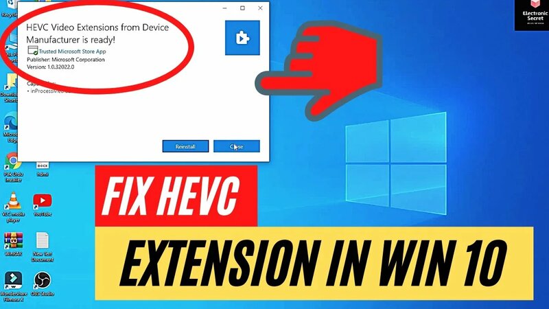 Hevc extension for windows 10 || hevc codec for VLC - Смотреть онлайн в ...