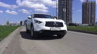 Тест-Драйв 2016 Infiniti QX70.  Шустрый Финик.