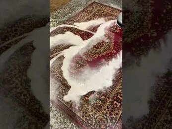 Стирка шерстяного ковра
