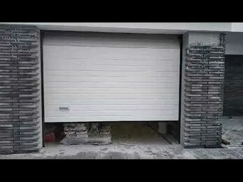 Секционные ворота на пульте Сочи