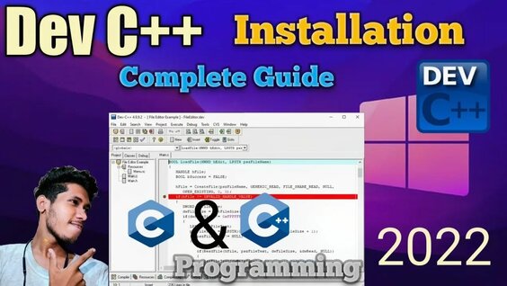 How to install Dev C++ on Windows 10 or Windows 11 | Complete ...