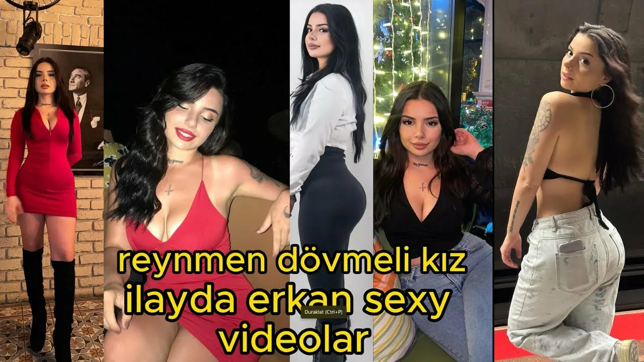 Reynmen dövmeli kız İlayda Erkan sexy tiktok videoları 1