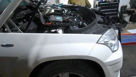 Mercedes GLK X204 замена ТНВД 2,2 cdi