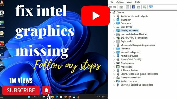 How to fix intel graphics problem in your windows 7,8,10 ,11 | fix by ...