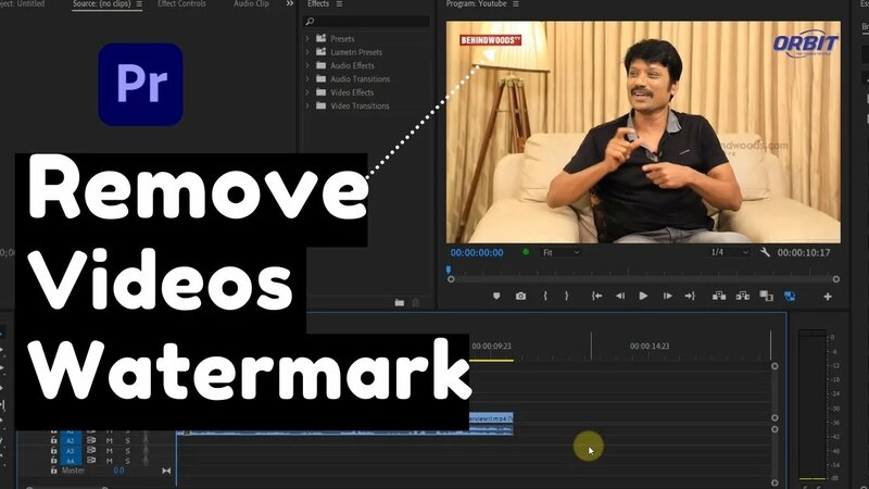 watermark நீக்குவது எப்படி? How to remove watermarks in video Adobe ...