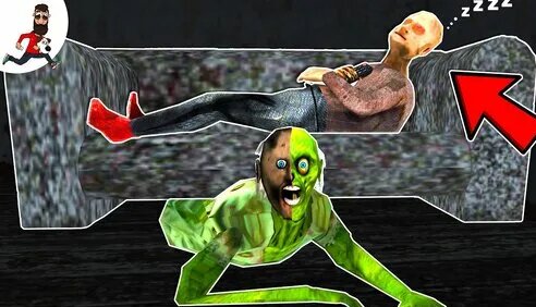 Granny Fake Zombie funny horror animation granny parody game - Смотреть ...