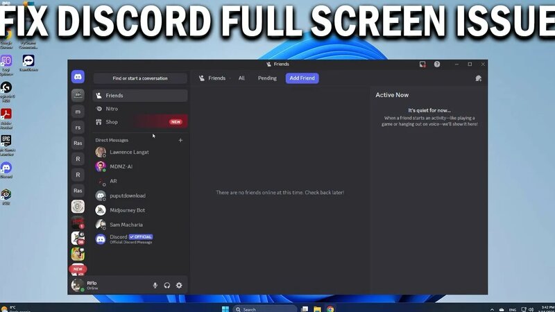 How To Fix Discord is stuck in full screen mode - Easy Fix - Смотреть ...