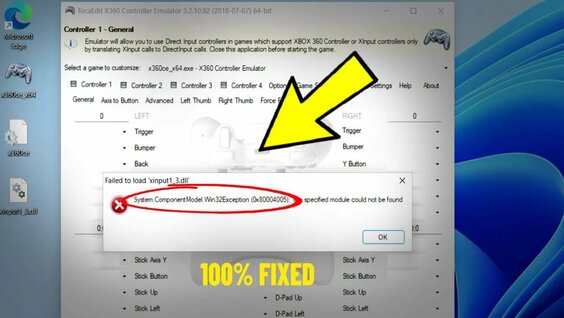 Fix Error 0x80004005 x360ce in Windows 11 / 10 / 8 / 7 | How To Solve ...