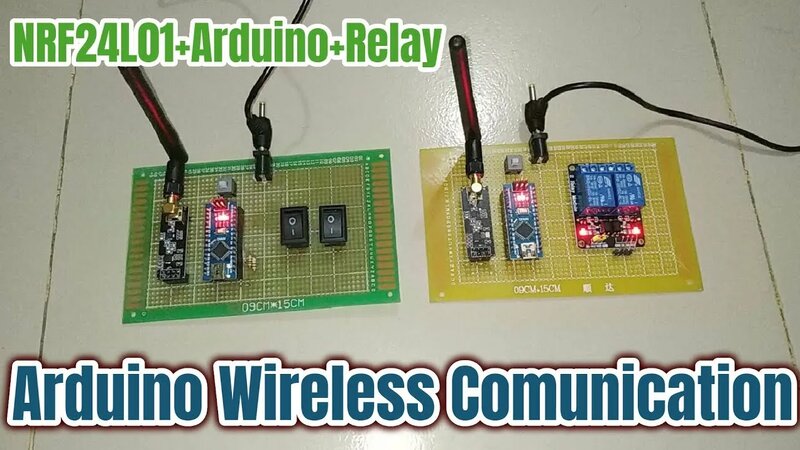Arduino Wireless Communication Using NRF-24l01 Module | Arduino NRF ...