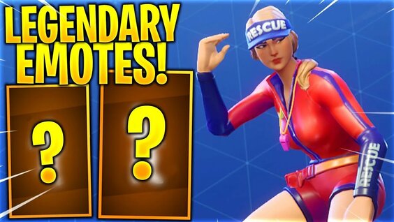 NEW* Leaked Legendary Fortnite Emotes..!  *NOT Clickbait!!