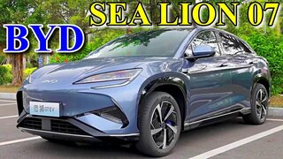 2024 BYD SEA LION 07 EV NEW - exterior & interior overview