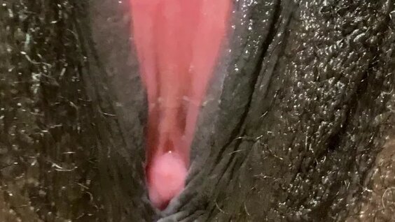 Ebony masturbation 