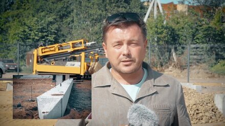 Компания Бауматик строит фундамент нового судостроительного завода. Часть 2.