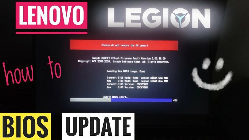 [How to] Lenovo Legion 5 BIOS Update - Yandex Video aramada çevrimiçi izle