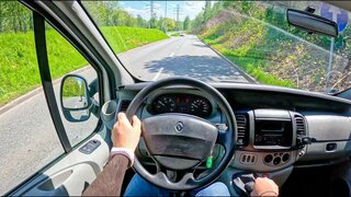 2005 Renault Trafic II [1.9 DCI 100hp] |0-100| POV Test Drive #1681 Joe Black