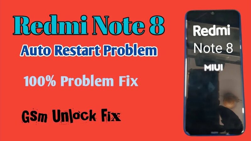 redmi Note 8 Restart Problem Solution II Redmi Note 8 Reboot Problem ...