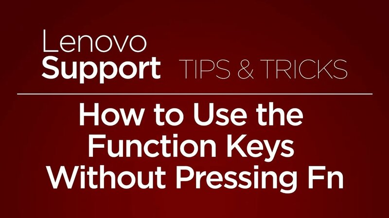 How to Use the Function Keys Without Pressing Fn - Yandex Video aramada ...