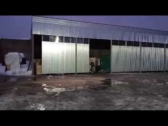 Подвесные ворота для складских помещений.