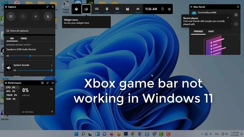 How to Fix Windows 11 Xbox Game Bar Not Recording Problems - Смотреть ...