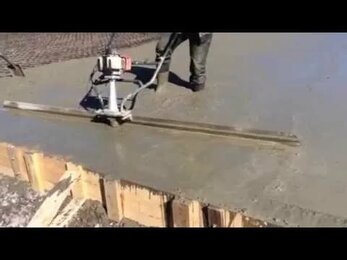 Работа виброрейки