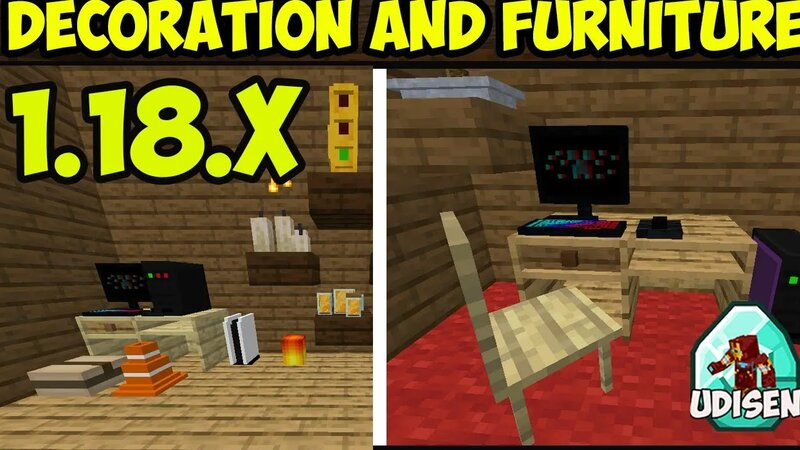 Furniture MOD 1.18.2 minecraft - how to download install Decocraft and ...