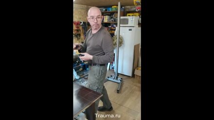 Trauma.ru Сборка легкой стойки для рентгеновского моноблока.
