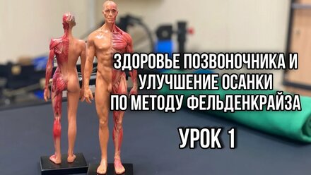 Здоровье позвоночника и улучшение осанки - по методу Фельденкрайза. Урок 1
