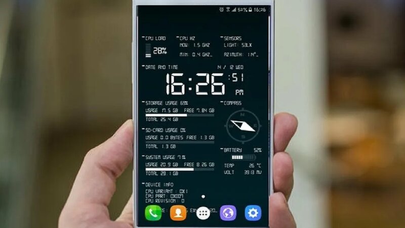 Display Android Phone Info on Screen (Device Info Live Wallpaper ...