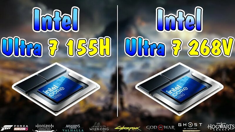 Ultra 7 155H vs Ultra 7 268V - Test in 8 Games - Yandex Video aramada ...