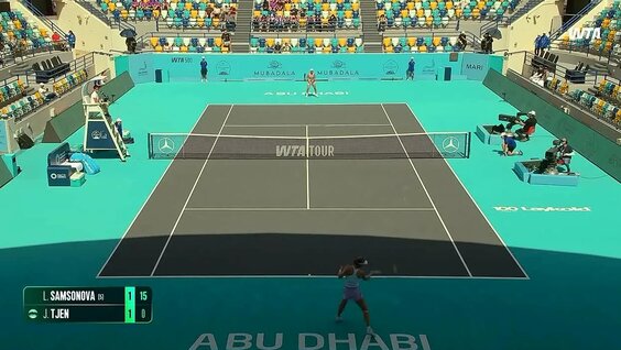 Людмила Самсонова VS Джанис Тьен | Обзор Матча 1/8 Финала, Дубай WTA — Видео от Backspin Rev...