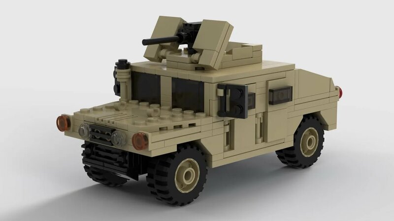 LEGO Military Humvee MOC - Free Instruction - Yandex Video aramada ...