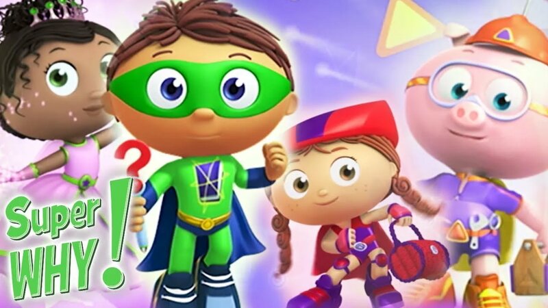 Super WHY! Full Episodes English Compilation S01e01-03 Cartoons for ...
