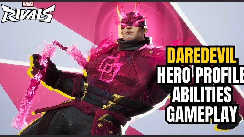 Daredevil Hero Profile Abilities and Gameplay | Marvel Rivals | Season ...