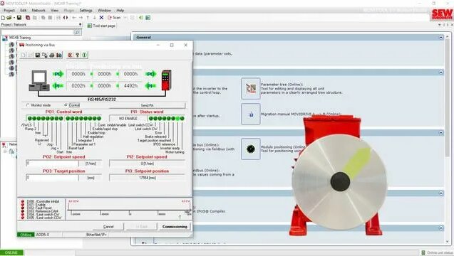 Movidrive® B Training Session 6 - Lab 11 Part 2 - Bus Positioning ...