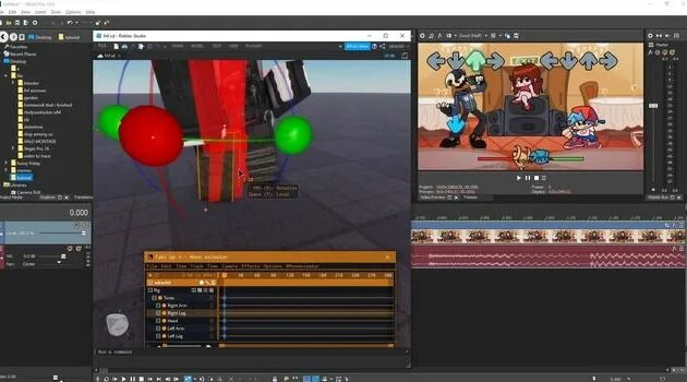 Roblox | Friday Night Funkin Animation Tutorial | (Downloadable fnf kit ...