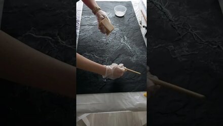 Как покрасить гибкий каменный шпон ZIKAM в нужный цвет на дому - смотрим и применяем на практике!
