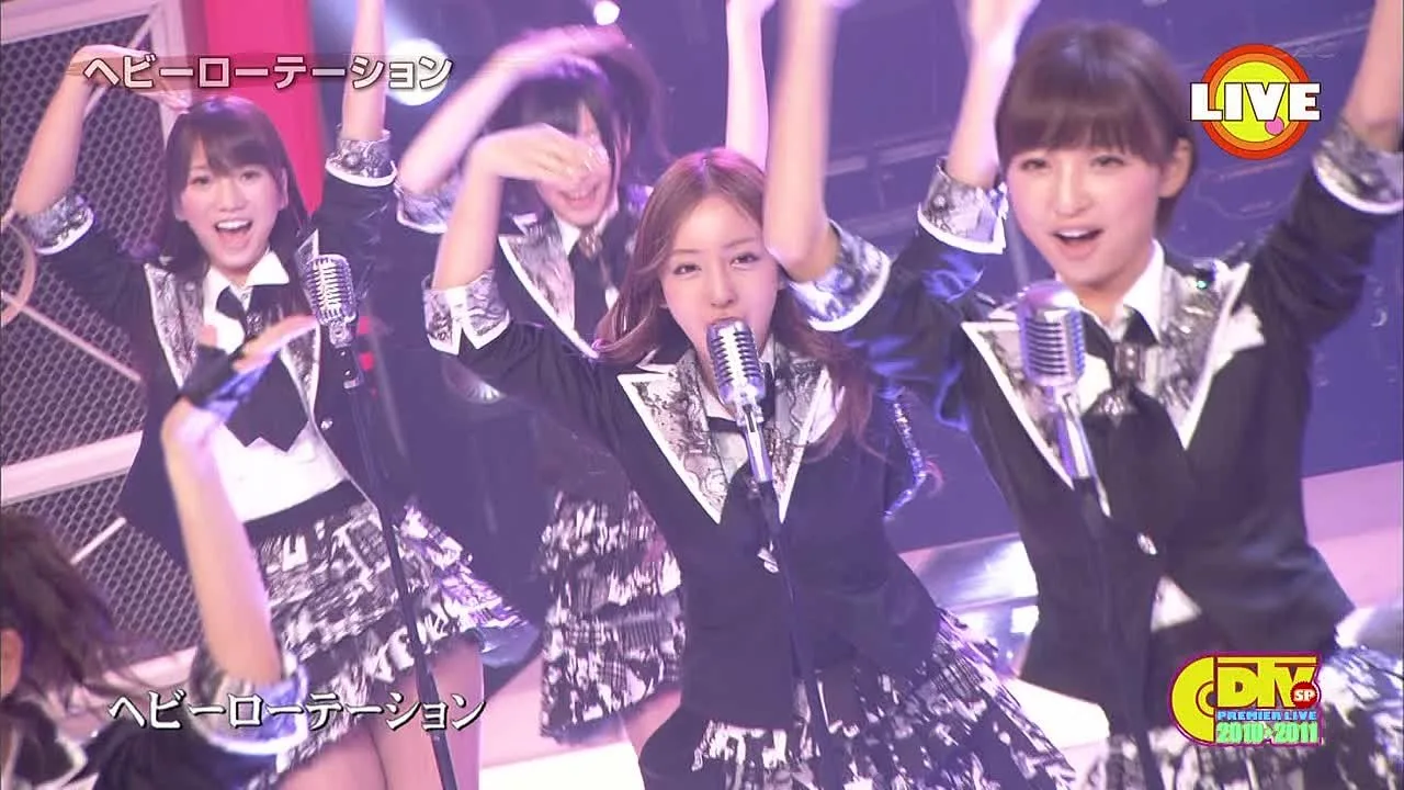 Akb48 - Heavy Rotation (CDTV Special! Premier Live 2010-2011
