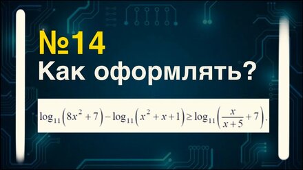 Оформление №14 на реальном примере| МАТЕМАТИКА ПРОФИЛЬ. НЕРАВЕНСТВА