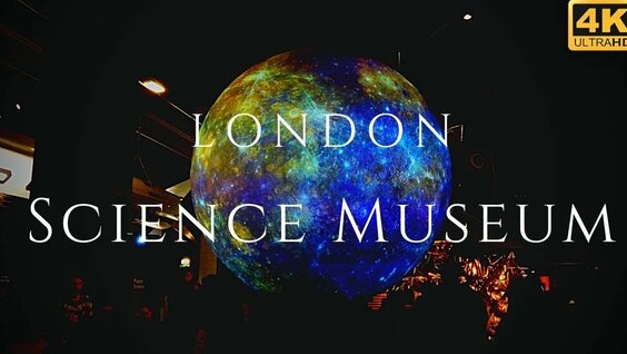 Science Museum in Free London Attraction Full Tour 4K - Смотреть онлайн ...