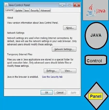 How to open Java Control Panel with cmd / Java Control Panel - Смотреть ...
