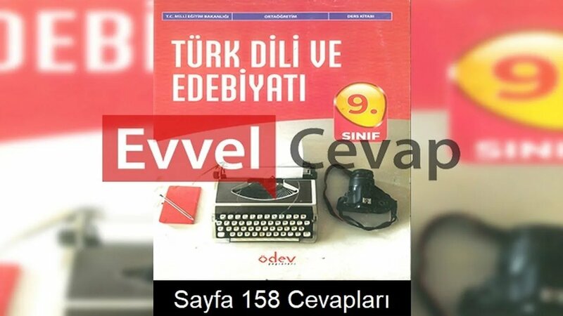 9th Grade Turkish Language and Literature Textbook Answers Homework ...