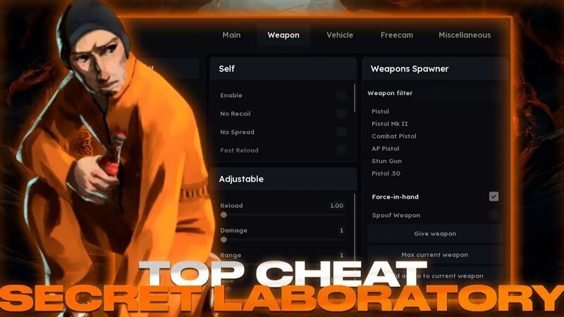 Updated** Secret Laboratory - Cheat Menu | Aim, Esp & Many | Best ...