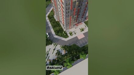 Архитектурная визуализация для ЖК Красная поляна