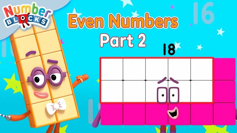 All Things Even! | Even Numbers - Part 2 🟢🟣🟠 | Counting 1 to 20 for ...