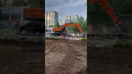 Благоустройство территории. Подготовка под укладку газона.