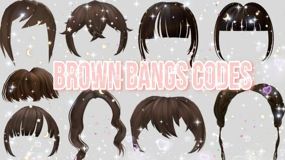 60+ Aesthetic Brown Hair Codes / IDs For Brookhaven & Bloxburg