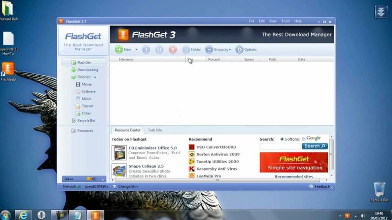 SV HowTo: How to download FlashGet 3.7 (Full HD) - Yandex Video aramada ...