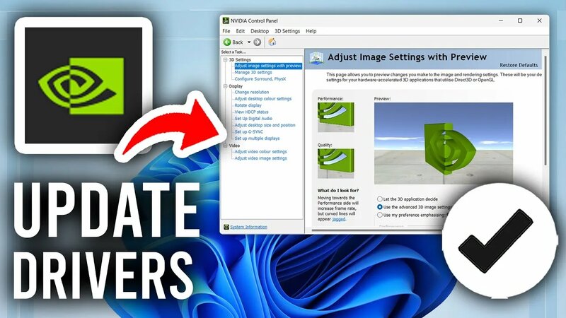 How To Update Nvidia Graphics Card Drivers - Step By Step - Смотреть ...