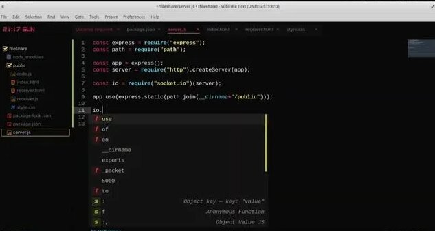 Create Real-time File Sharing App using HTML, CSS, JavaScript, NodeJS ...