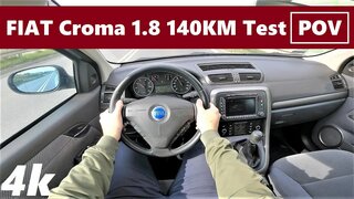 Fiat Croma 1.8 140km (2006) POV Drive Test & Acceleration | Grat Family Car | 4K #67